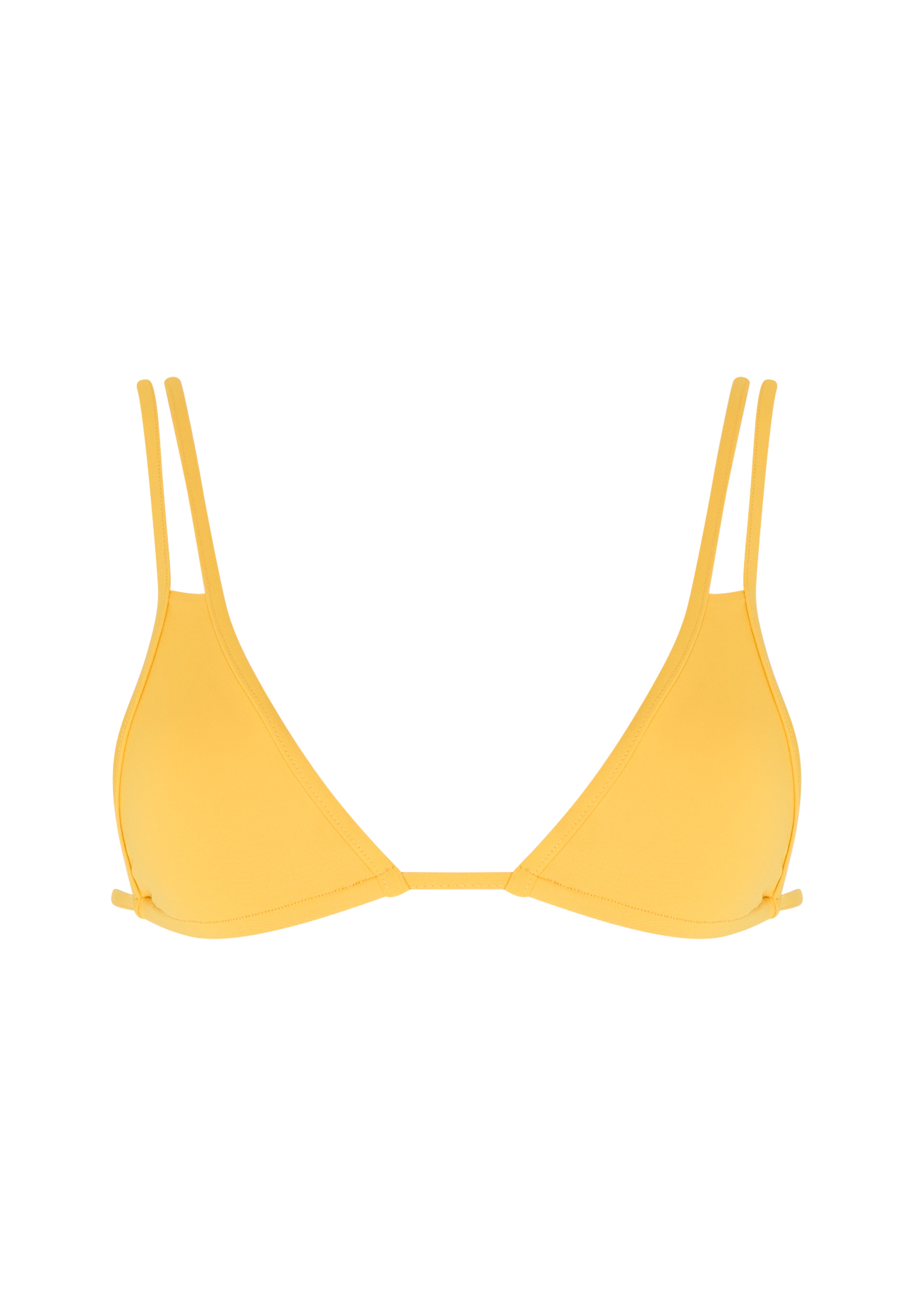 Double Strap Bikini Top - Daffodil