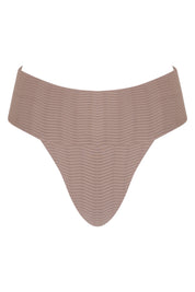 Banded Waist Bikini Bottom - Natural Wave