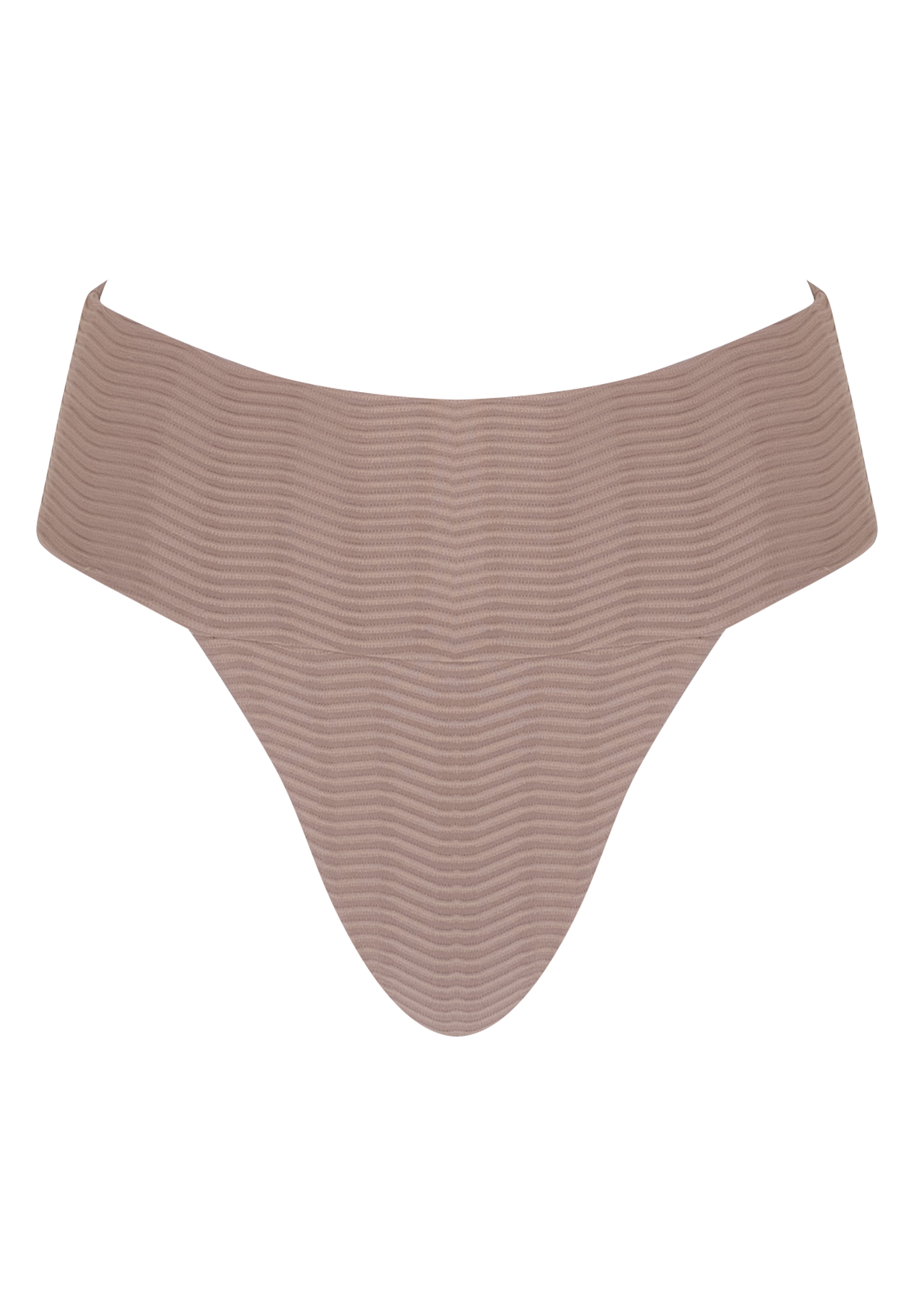 Banded Waist Bikini Bottom - Natural Wave