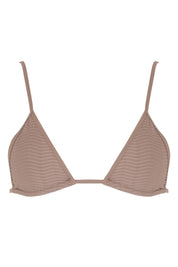 Bind Tri Bikini Top - Natural Wave