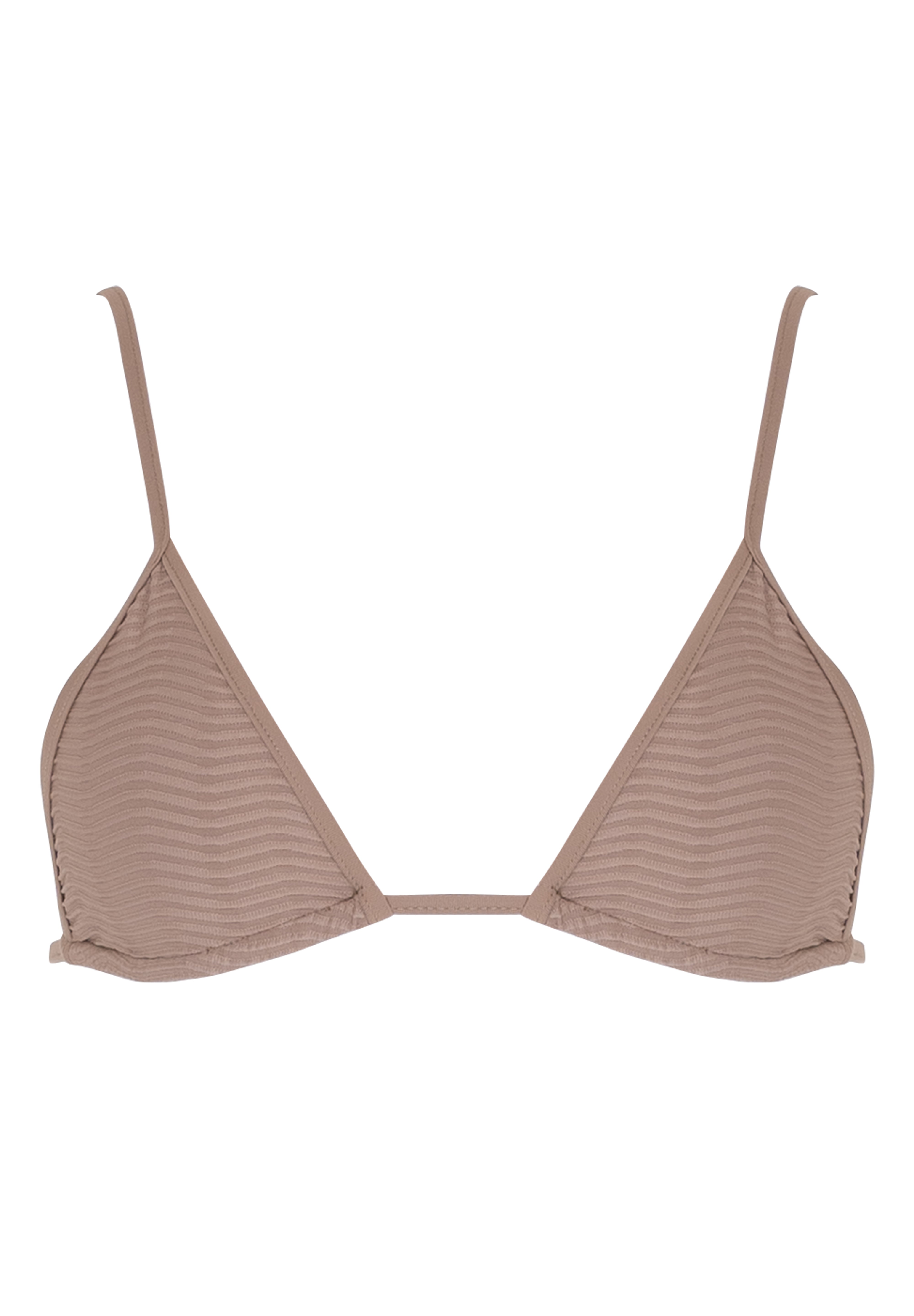 Bind Tri Bikini Top - Natural Wave