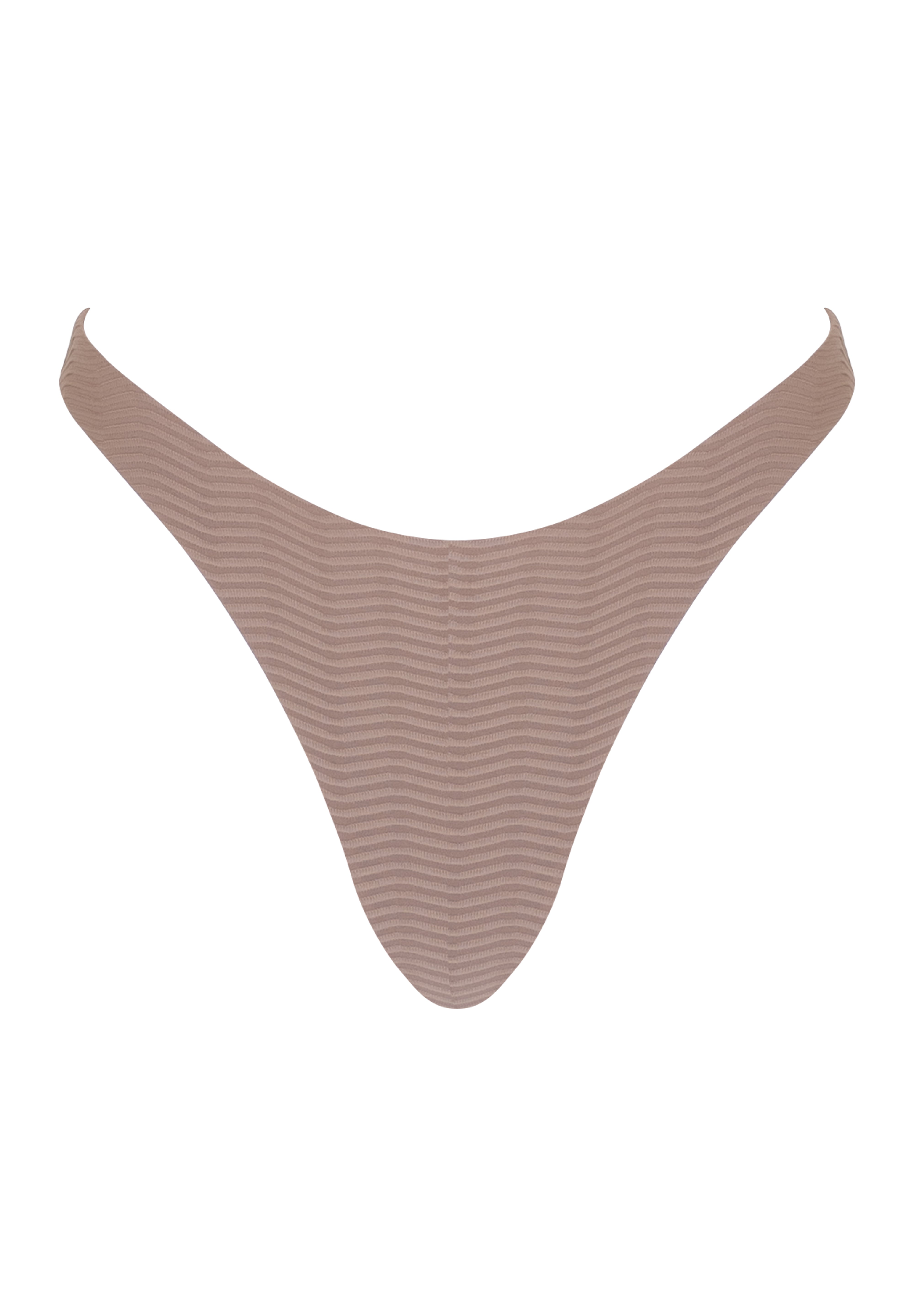 High Hip Bikini Bottom - Natural Wave