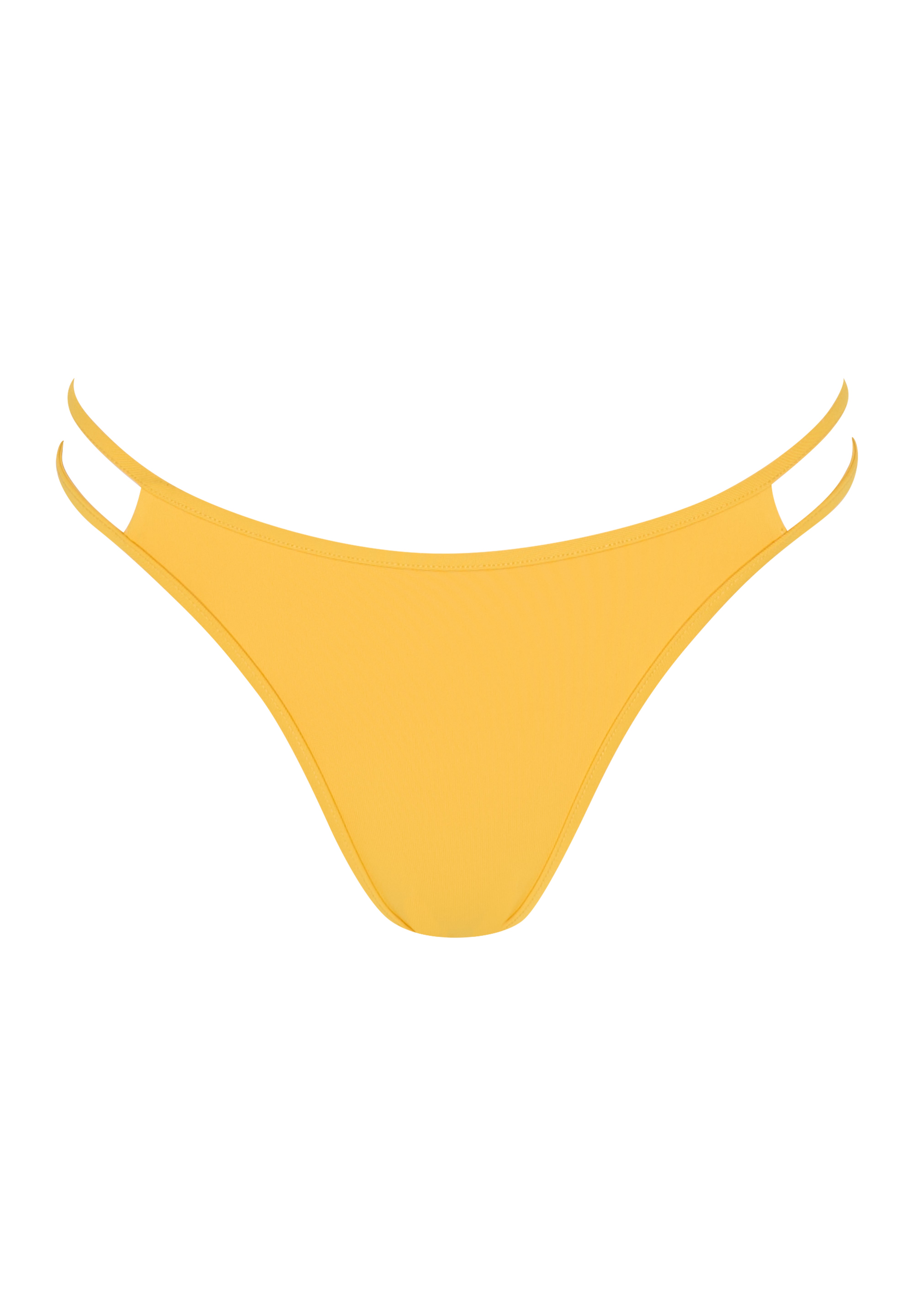 Double Strap Bikini Bottom - Daffodil