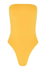 Tube One Piece Swimsuit - Daffodil