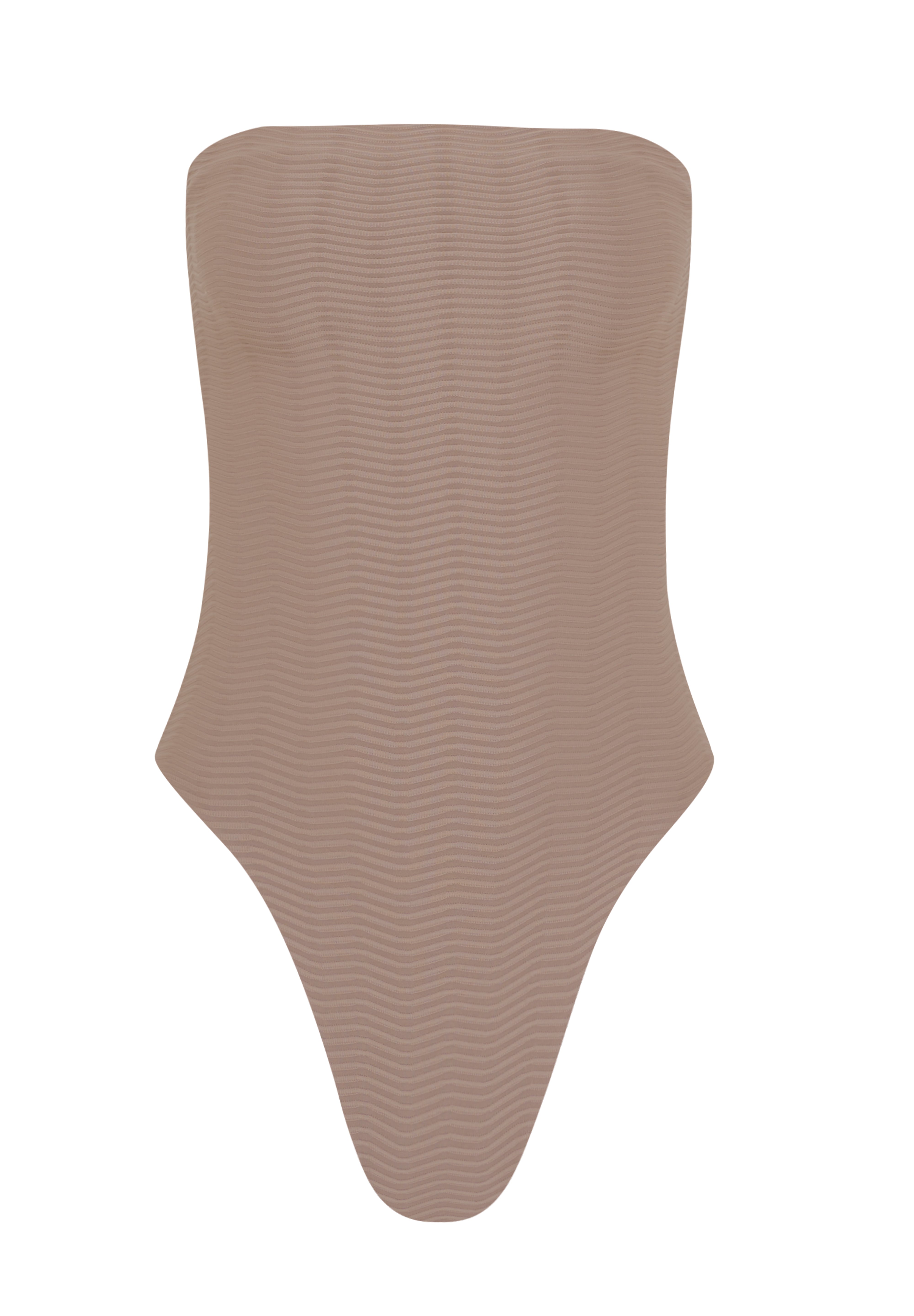 Tube One Piece Swimsuit - Natural Wave