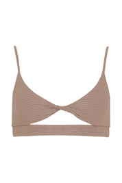 Twist Bikini Top - Natural Wave