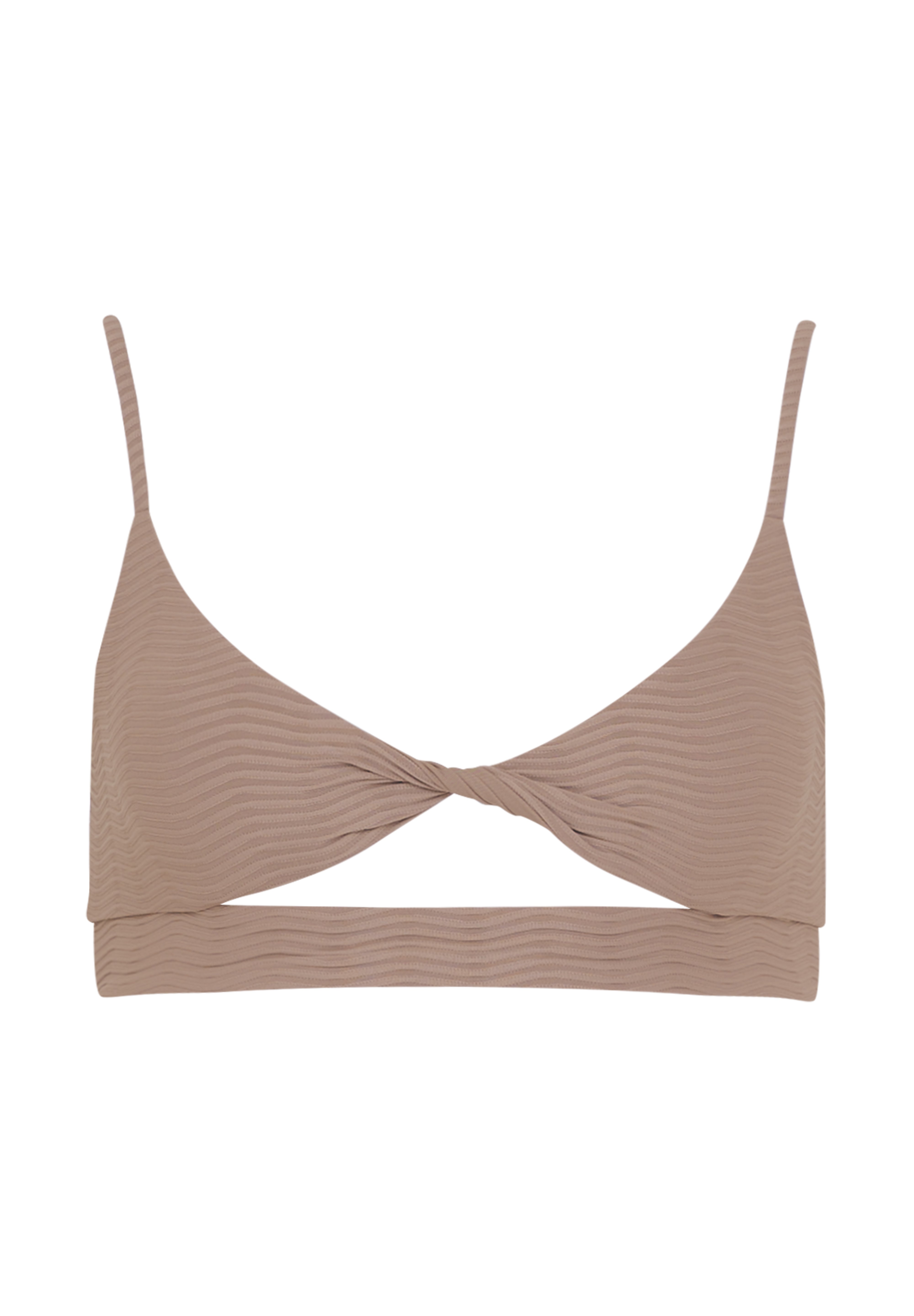 Twist Bikini Top - Natural Wave