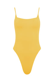 Square Neck One Piece - Daffodil