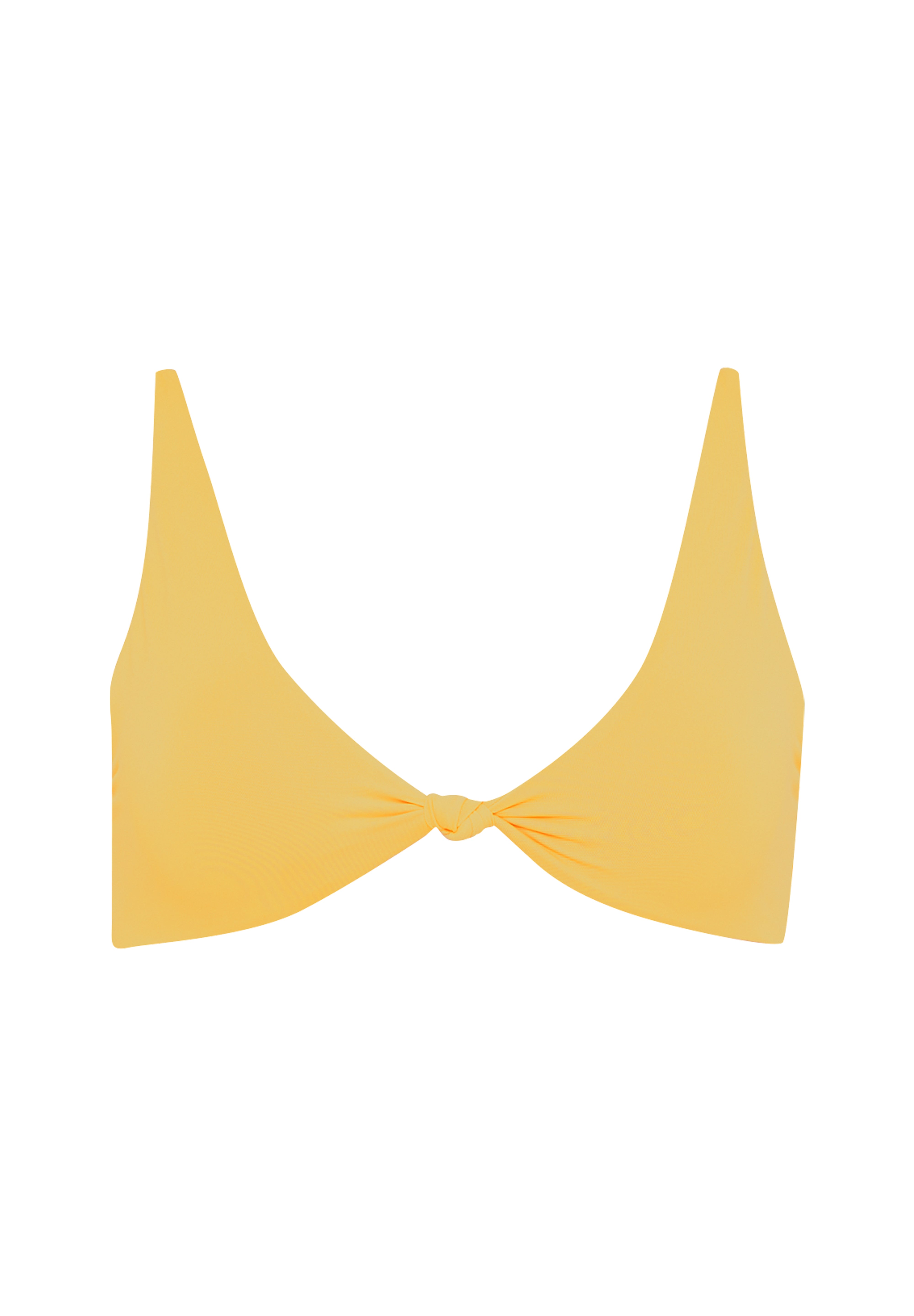 Knot Bikini Top - Daffodil