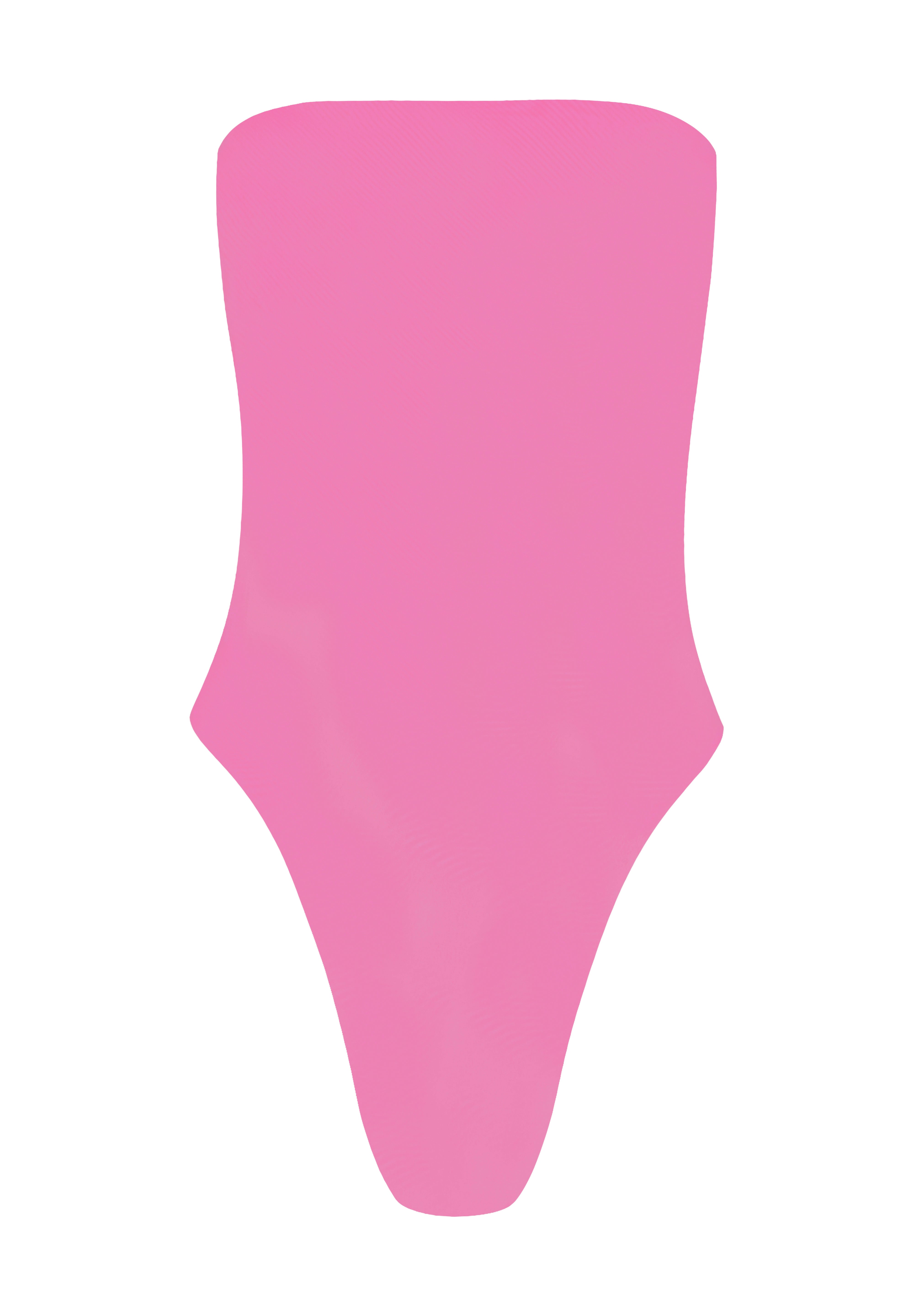 Tube One Piece Swimsuit - Guava