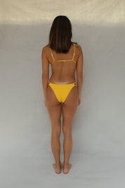 Double Strap Bikini Bottom - Daffodil