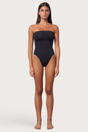 Tube One Piece Swimsuit - Moonless Night